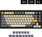 Keychron Q1/Q2/K2 OEM Dye-Sub Keycap-Set Wheat Gray, Kunststoff (PBT), Wheat Gray, gelb/grau/beige, 97 Tasten (83+14), ANSI-US Vorschaubild