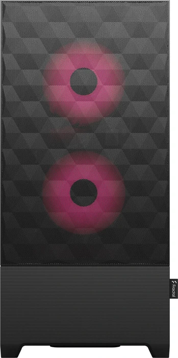 Fractal Design Pop Air RGB Magenta Core TG Clear Tint, Glasfenster