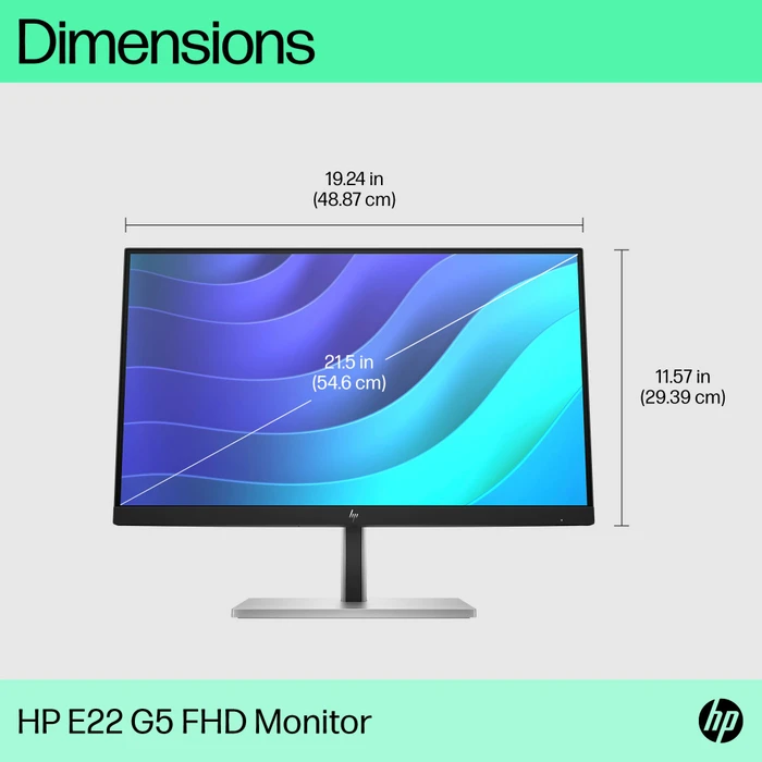 HP E22 G5, 3 Jahre Garantie, 21.5"