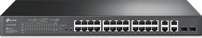 TP-Link Omada JetStream Rackmount Smart Switch, 26x RJ-45, 2x RJ-45/SFP, 250W PoE+