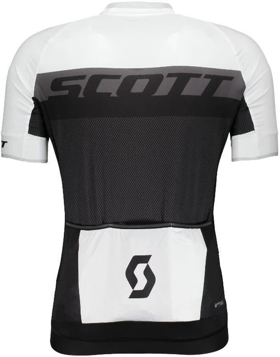 Scott RC Pro Trikot kurzarm schwarz/weiß (Herren)