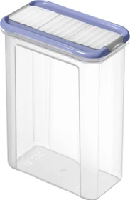 Rotho Domino Streudose Aufbewahrungsbehälter 1.5l horizontblau