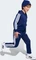 adidas Essentials Trainingsanzug dark blue/white (Junior) Vorschaubild