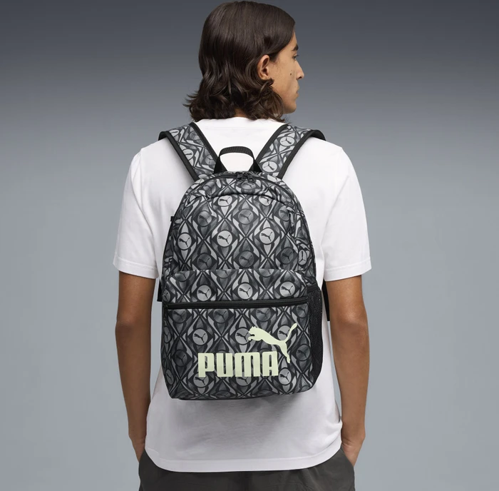 Puma Phase 20l Set puma black/apple spritz/football aop