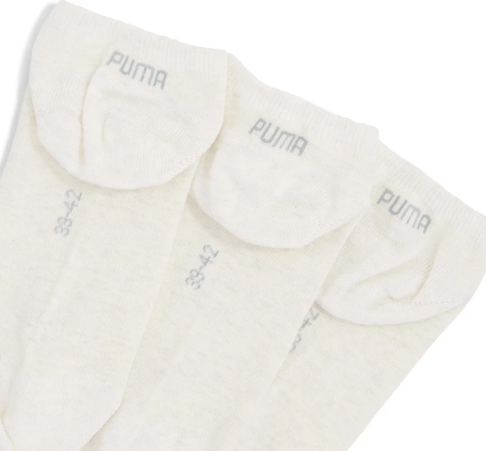 Puma Sneaker Socken oatmeal, 3 Paare
