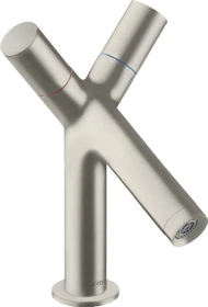 Hansgrohe Axor Starck 80 mit Ablauffernbedienung edelstahloptik