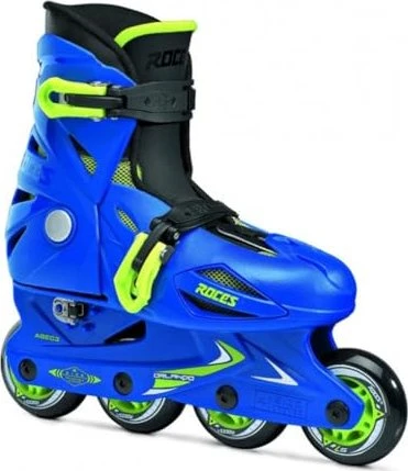 Roces Orlando III Inline-Skate blue/lime (Junior)