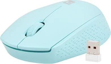 Natec Stork Wireless Mouse hellblau, USB