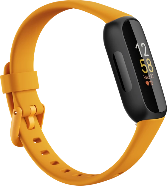 Fitbit Inspire 3 Aktivitäts-Tracker morgensonne/schwarz