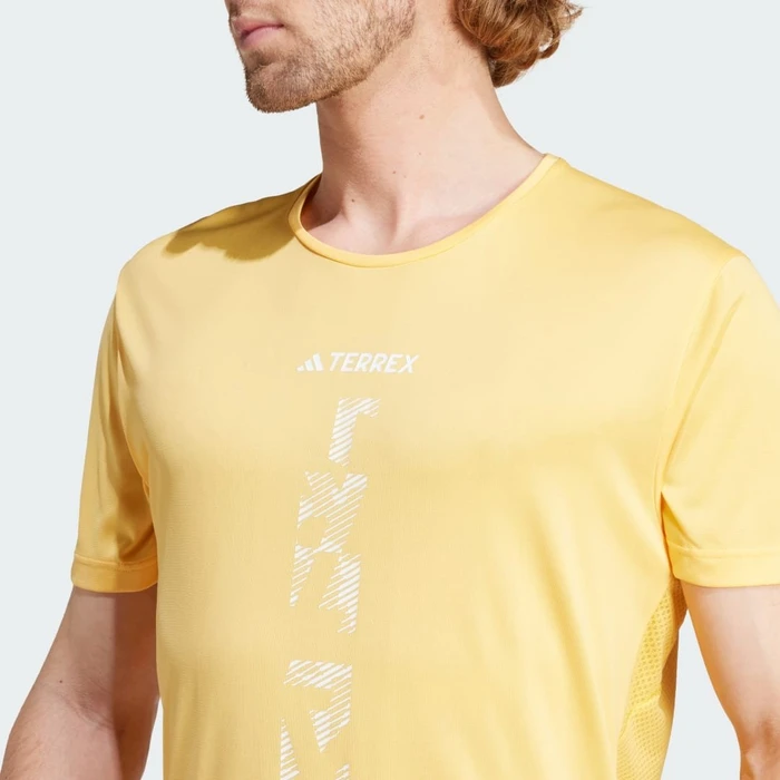 adidas Terrex Agravic Trail Laufshirt kurzarm semi spark (Herren)