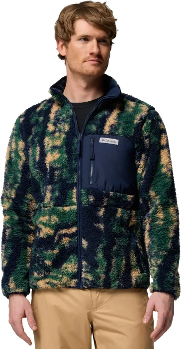 Columbia Winter Pass Reversible Sherpa Fleece Funktionsjacke collegiate navy/tracks (Herren)