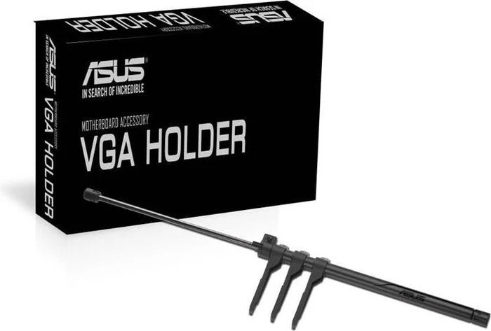 ASUS VGA Holder, schwarz, Grafikkarten-Halterung 3-fach