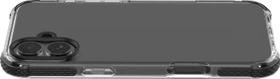 Cellularline Tetra Force Strong Guard für Apple iPhone 16 Plus transparent/schwarz