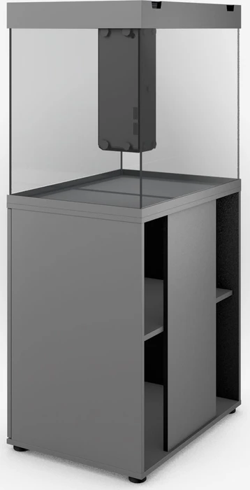 Juwel Lido 200 LED Aquarium-Set mit Unterschrank, grau/grau, 200l
