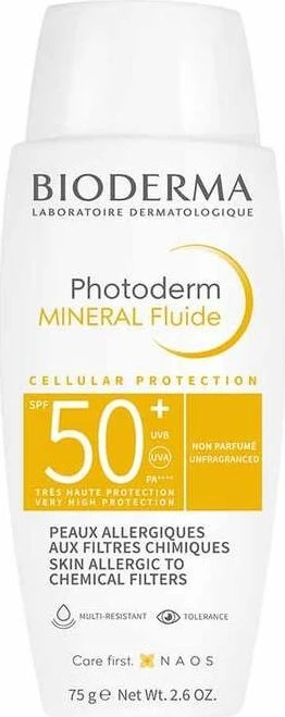 Bioderma Photoderm Mineral Fluide Sonnencreme LSF50+, 75g