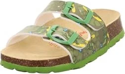 Superfit Fussbettpantoffel oliv/grün (Junior)