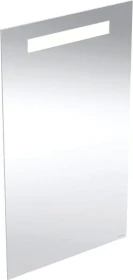 Geberit Option Basic Square Lichtspiegel 40x70x3cm, Aluminium eloxiert