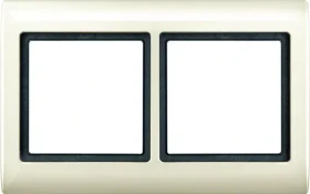 Merten Aquadesign Rahmen 2fach, weiß
