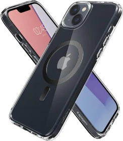 Spigen Ultra Hybrid (MagFit) für Apple iPhone 14 Plus Carbon Fiber