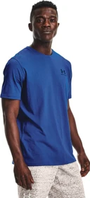 Under Armour Sportstyle Left Chest Funktionsshirt kurzarm tech blue/black (Herren)