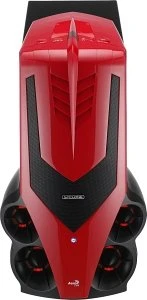 AeroCool Syclone II rot, Acrylfenster