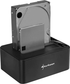 Sharkoon SATA Quickport Duo Clone, USB-C 3.1
