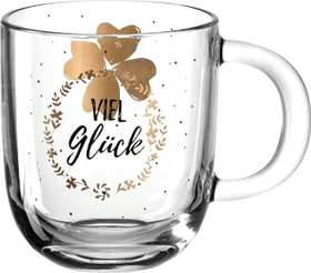 Leonardo Emozione Teetasse 400ml viel glück