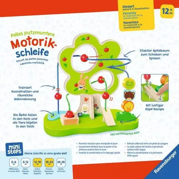 Ravensburger ministeps Pelles putzmuntere Motorikschleife