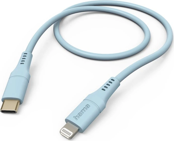 Hama Ladekabel Flexible USB-C/Lightning 1.5m Silikon