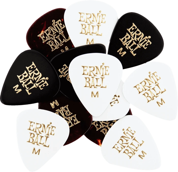 Ernie Ball Assorted Color Cellulose Picks