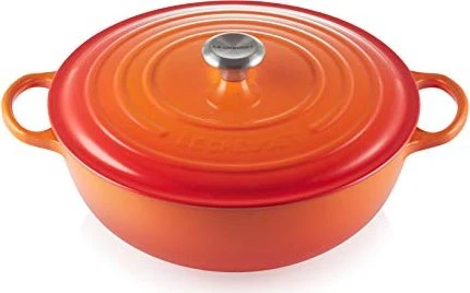 Le Creuset Signature Gusseisen La Marmite Familientopf 32cm 7l ofenrot