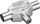 Wentronic Goobay Koax T-Adapter: 2x Koax-Buchse Koax-Stecker (11533)