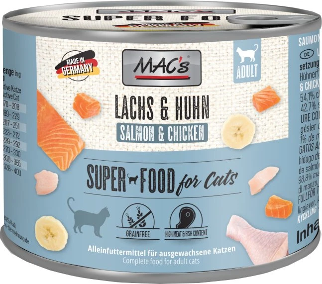 MAC's Cat Lachs und Hühnchen, 4.80kg (24x 200g)