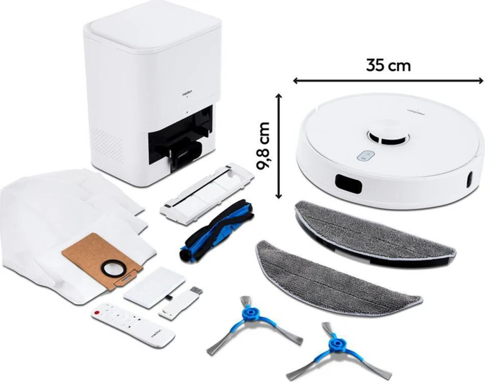 Medion MD 14841 X41 SW+ Saug-/Wischroboter inkl. Absaugstation
