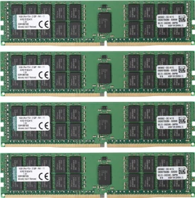 Kingston ValueRAM RDIMM 64GB Kit, DDR4-2400, CL17-17-17, 2RX8, reg ECC
