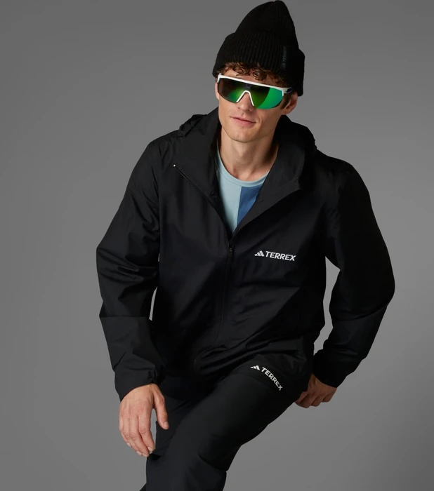 adidas Terrex Multi Essentials 2L Funktionsjacke schwarz (Herren)