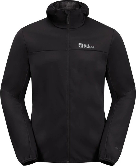 Jack Wolfskin Feldberg Hoody Funktionsjacke schwarz (Herren)