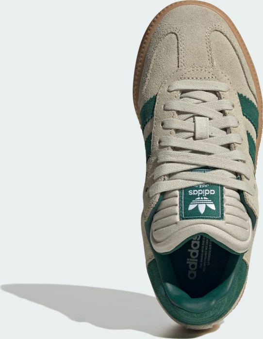 adidas Samba XLG putty grey/collegiate green/gum (Junior)