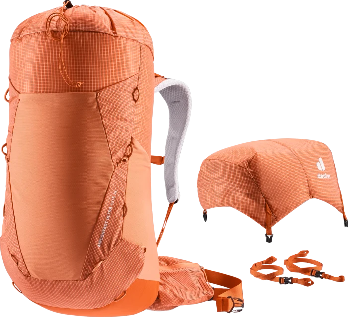 Deuter Aircontact Ultra 45+5 SL sienna/paprika