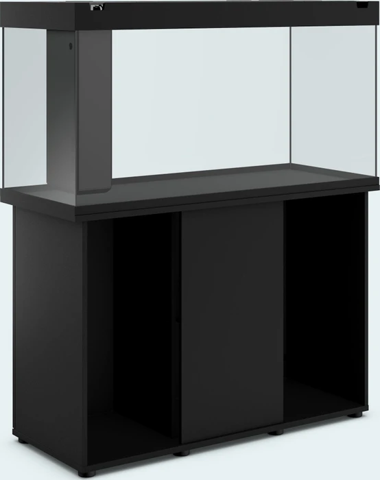Juwel Rio 350 LED Aquarium-Set mit Unterschrank, schwarz/schwarz, 350l