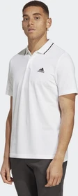 adidas Essentials Piqué Small Logo Poloshirt kurzarm weiß (Herren)