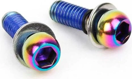 SRAM Bremssättel Befestigung Schrauben rainbow