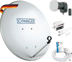 Schwaiger Sat-Set 441 Camping Satelliten-Anlage