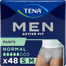 Tena Men Active Fit Pants Normal Schutzhose Größe S/M, 12 Stück