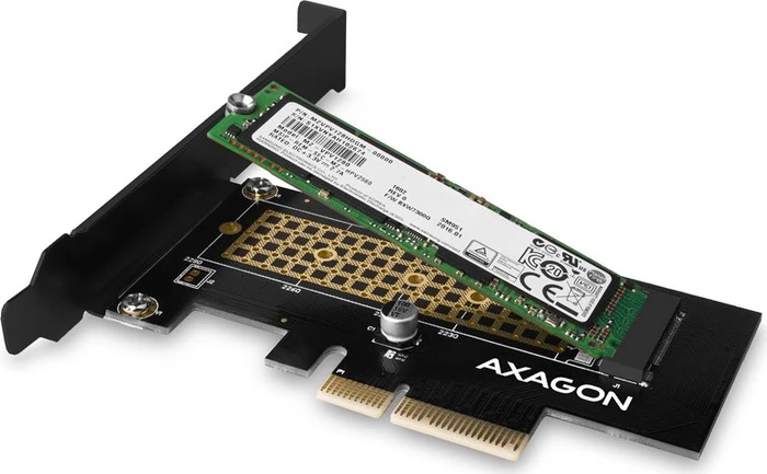 Axagon PCIe -> M.2 PCIe, PCIe 3.0 x4