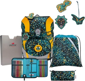DerDieDas ErgoFlex Tiny Dino Time Schultaschen-Set, 5-tlg.