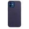 Apple Silikon Case mit MagSafe für iPhone 12/iPhone 12 Pro dunkelviolett Vorschaubild