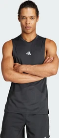 adidas Designed for Training Workout Heat.RDY Funktionsshirt ärmellos schwarz (Herren)