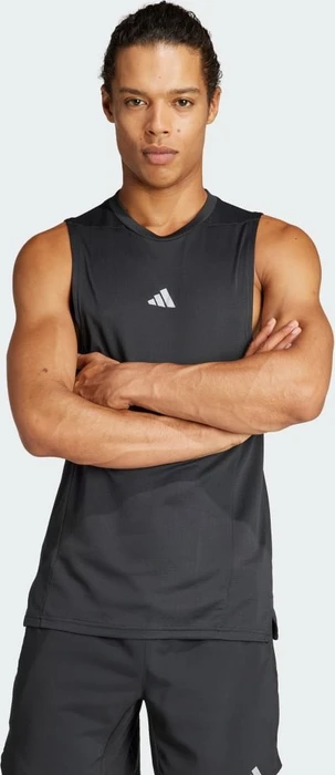 adidas Designed for Training Workout Heat.RDY Funktionsshirt ärmellos schwarz (Herren)