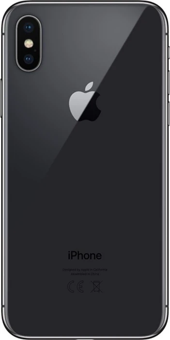 Apple iPhone X 256GB grau